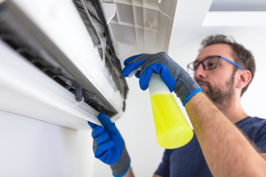 Air Conditioning Coil Cleaning